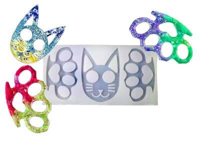 Muşta Set Magnet Epoksi Reçine Kalıbı KHEPK404 - 2