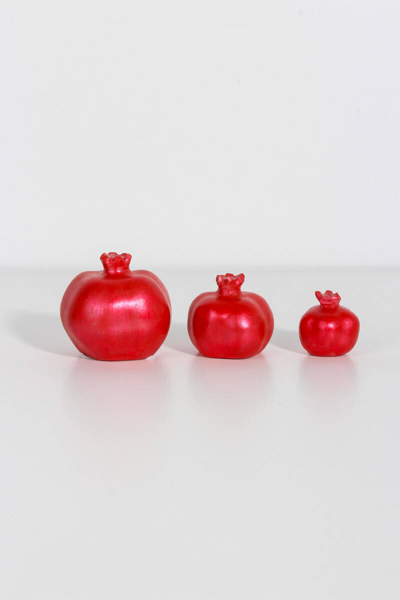 Nar Silikon Mum Kalıbı 3'lü Set KHM290 - 2