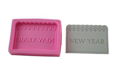New Year Yazılı Silikon Kalıp KHPANO75 - 1