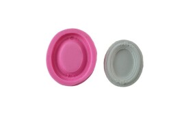 Oval Çerçeve Silikon Kalıbı KHÇE70 - 3