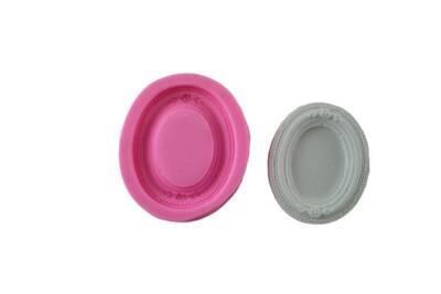 Oval Çerçeve Silikon Kalıbı KHÇE70 - 3
