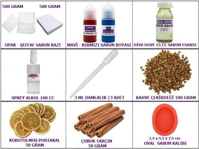 Oval Sabun Yapım Seti - 2