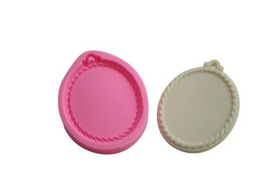 Oval Taban Halatlı Silikon Kalıbı KHÇE26 - 2