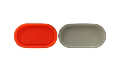 Oval Terrazo Tabanlık Beton Saksı Kalıbı KHB95 - 1