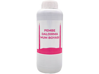 Pembe Daldırma Sıvı Mum Boyası 1 LT - 3