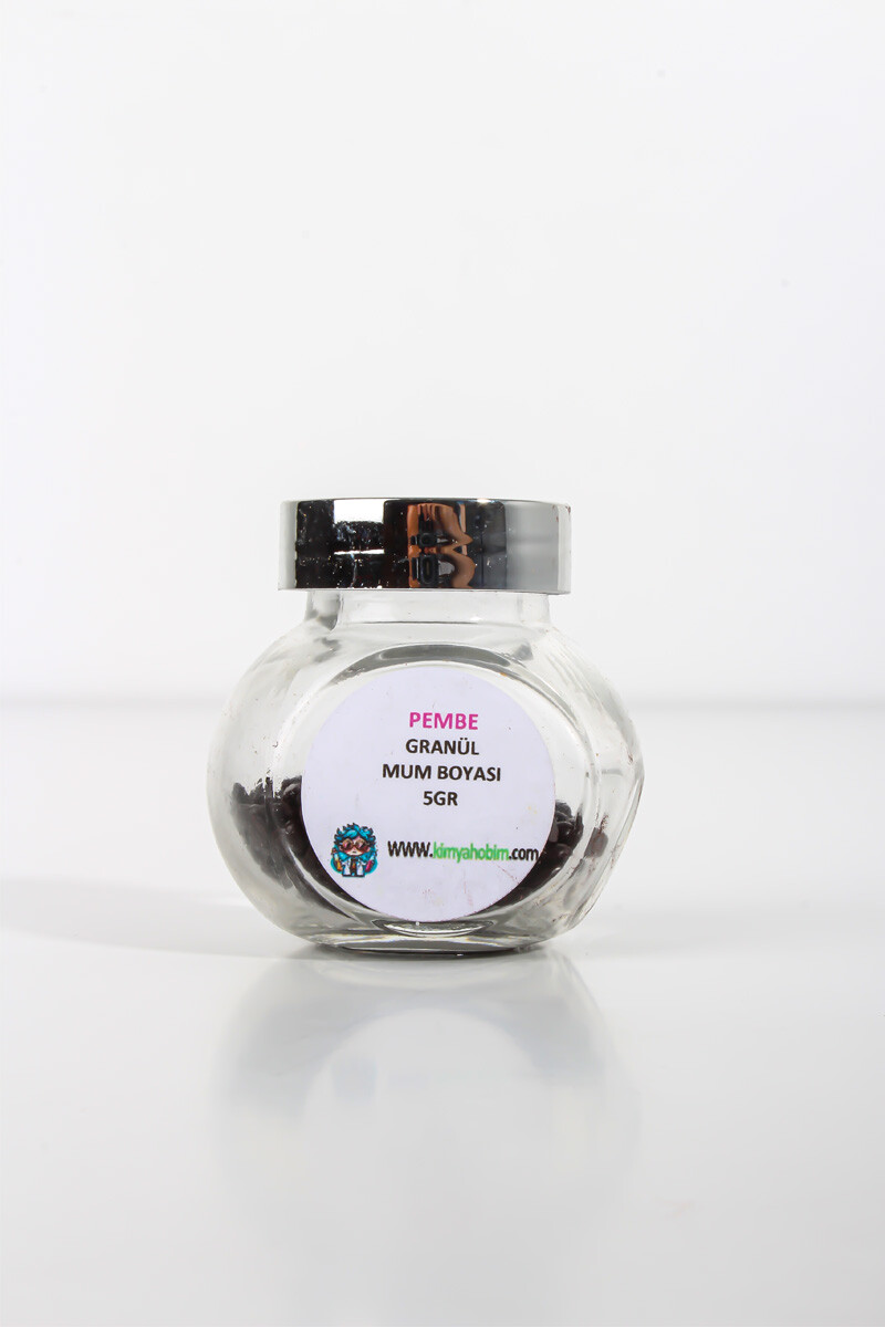 Pembe Granül Mum Boyası 5GR 