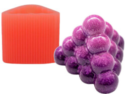 Piramit Bubble Silikon Mum Kalıbı KHM139 - 2