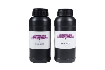 Poliüretan Reçine - Döküm Tipi Sıvı Plastik 500 GR + 500 GR / 1 KG - 2