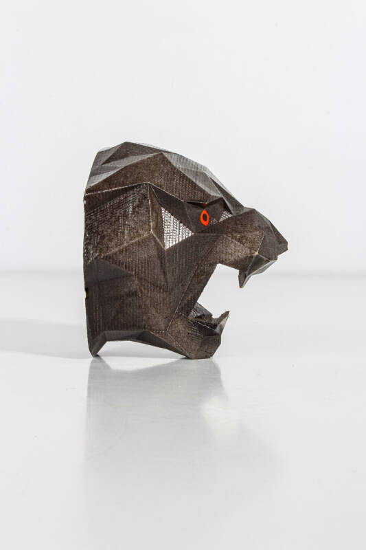 Puma Geometrik Dekoratif Biblo Silikon Mum Kalıbı KHM277 - 4