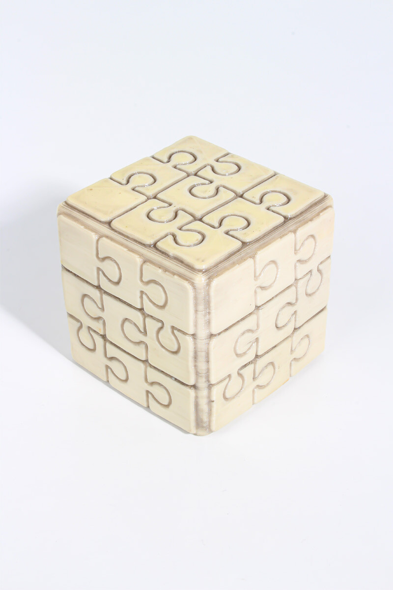 Puzzle Silikon Mum Kalıbı KHM63 - 2