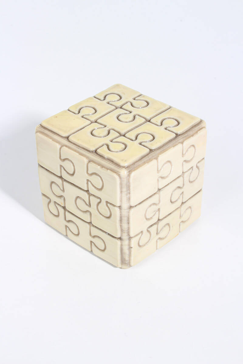 Puzzle Silikon Mum Kalıbı KHM63 - 2