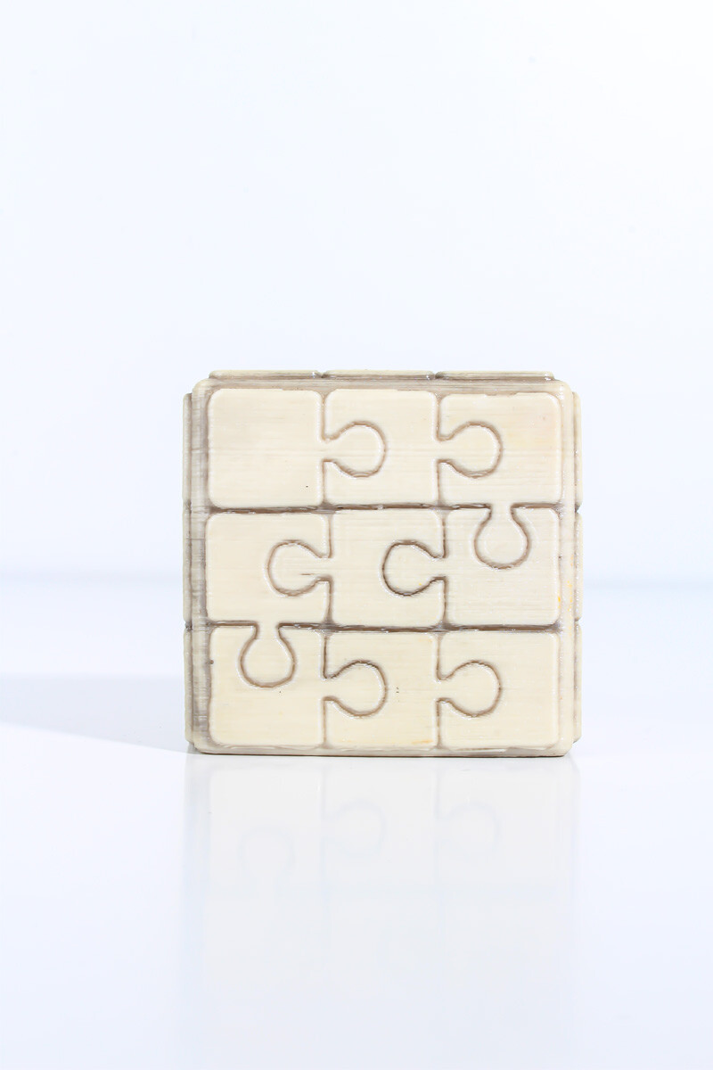 Puzzle Silikon Mum Kalıbı KHM63 - 1