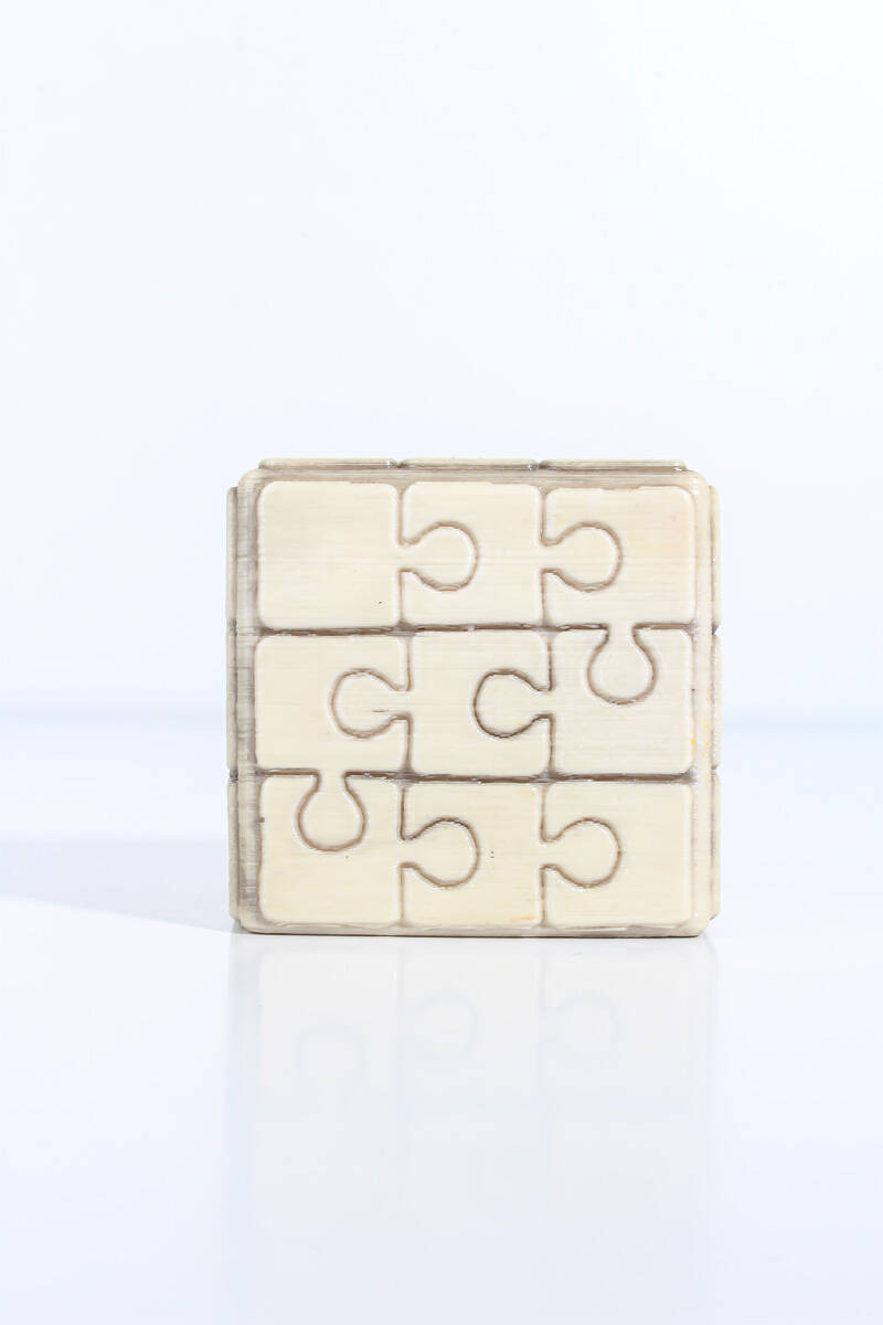 Puzzle Silikon Mum Kalıbı KHM63 - 1