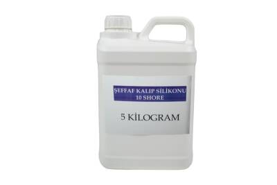 Rtv-2 Kalıp Silikonu Şeffaf 10 Shore 5 KG - 2