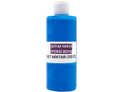 Şeffaf Mavi Epoksi Boya 250 CC - 3