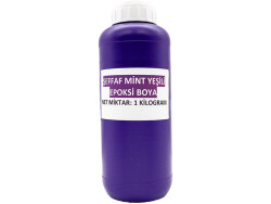Şeffaf Mint Yeşili Epoksi Boya 1 KG - 1