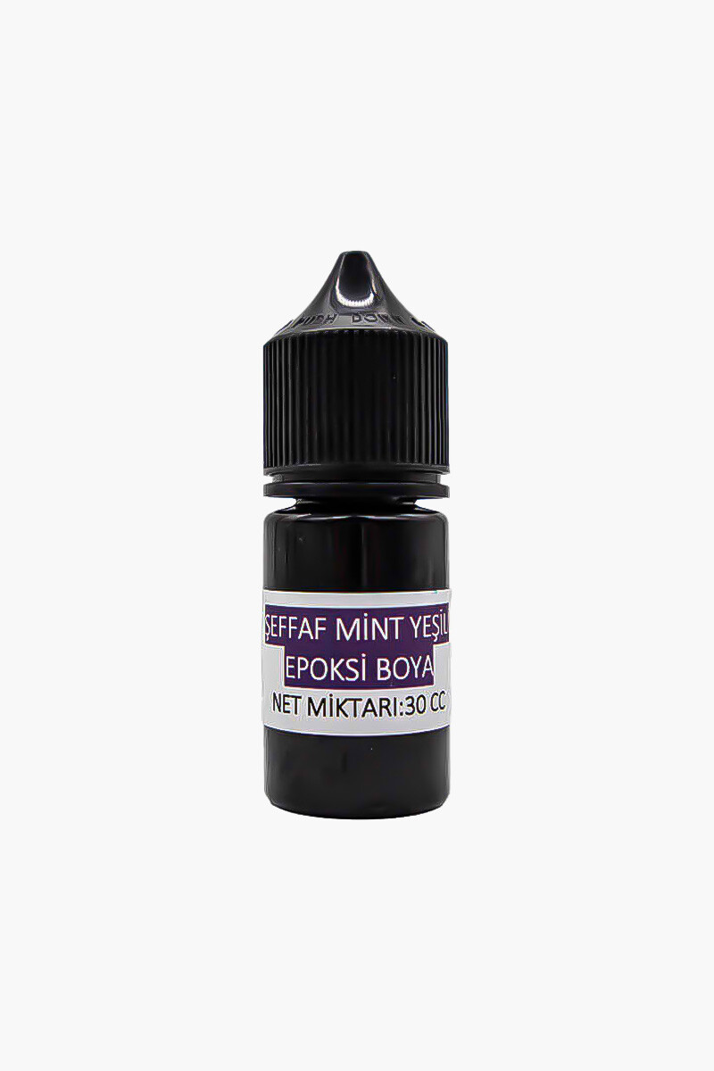 Şeffaf Mint Yeşili Epoksi Boya 30CC 