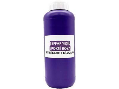Şeffaf Yeşil Epoksi Boya 1 KG - 2