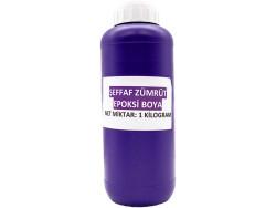 Şeffaf Zümrüt Epoksi Boya 1 KG - 2