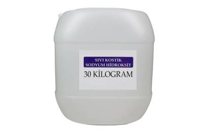 Sıvı Kostik - Sodyum Hidroksit 30 KG - 1