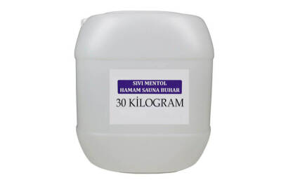Sıvı Mentol Menthol - Hamam - Sauna - Buhar 30 KG - 2
