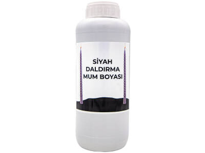 Siyah Daldırma Sıvı Mum Boyası 1 LT - 3