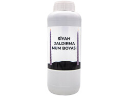 Siyah Daldırma Sıvı Mum Boyası 1 LT - 