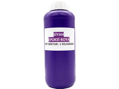 Siyah Epoksi Boya 1 KG - 2