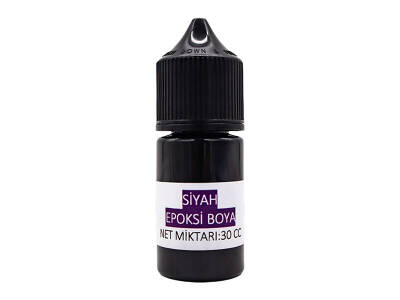 Siyah Epoksi Boya 30CC - 1