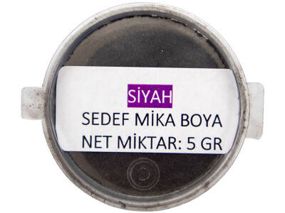 Siyah Sedef Mika Boya 5 GR - 1