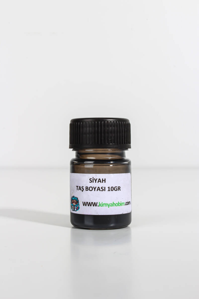Siyah Taş Boyası Toz 10GR - 1