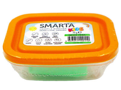 Smarta Havayla Kuruyan Modelleme Hamuru Neon Yeşil Renk 70 GR - 2
