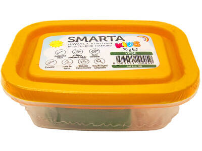 Smarta Havayla Kuruyan Modelleme Hamuru Yeşil Renk 70 GR - 2