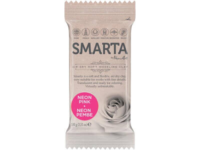 Smarta Modelleme Hamuru Neon Pembe 100 GR - 2