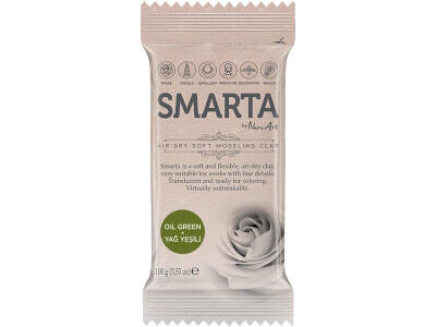 Smarta Modelleme Hamuru Yağ Yeşili 100 GR - 4