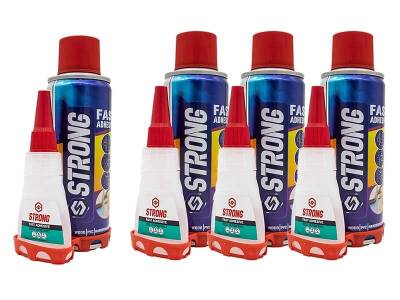 Strong Hızlı Yapıştırıcı 200 ml+35 ml 50 Adet - 1