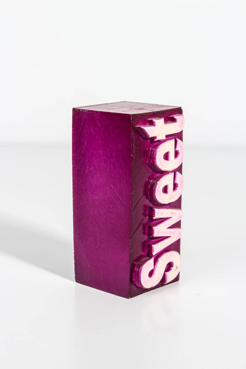 Sweet Yazılı Silikon Mum Kalıbı KHM03 - 1