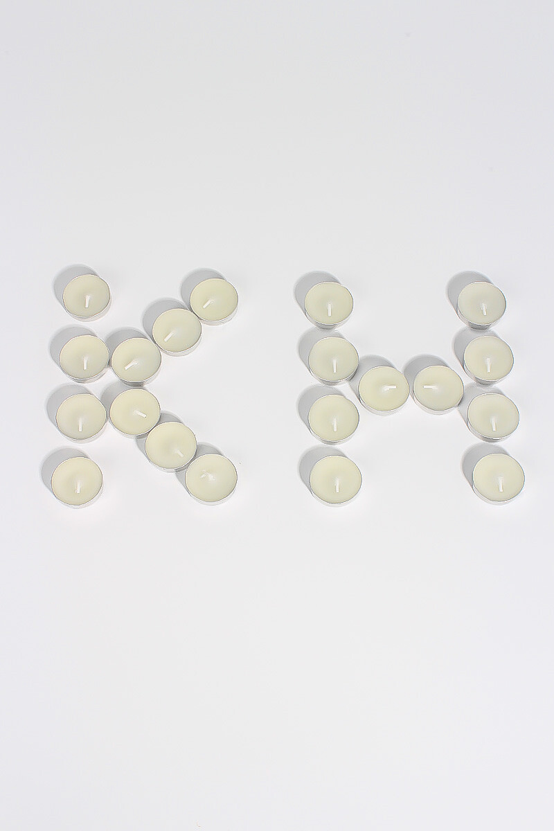 Tealight Mum Beyaz 500'lü - 1