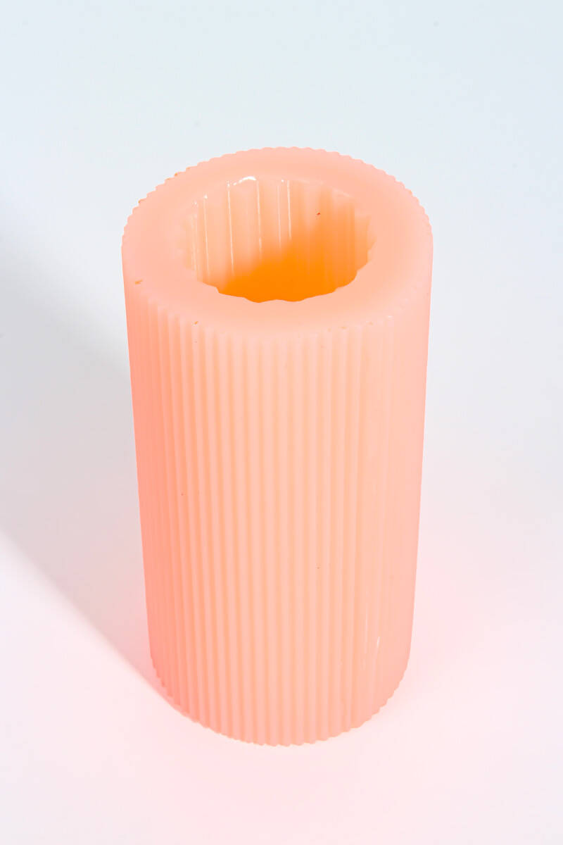 Silindir Silikon Mum Kalıbı KHM29 - 3