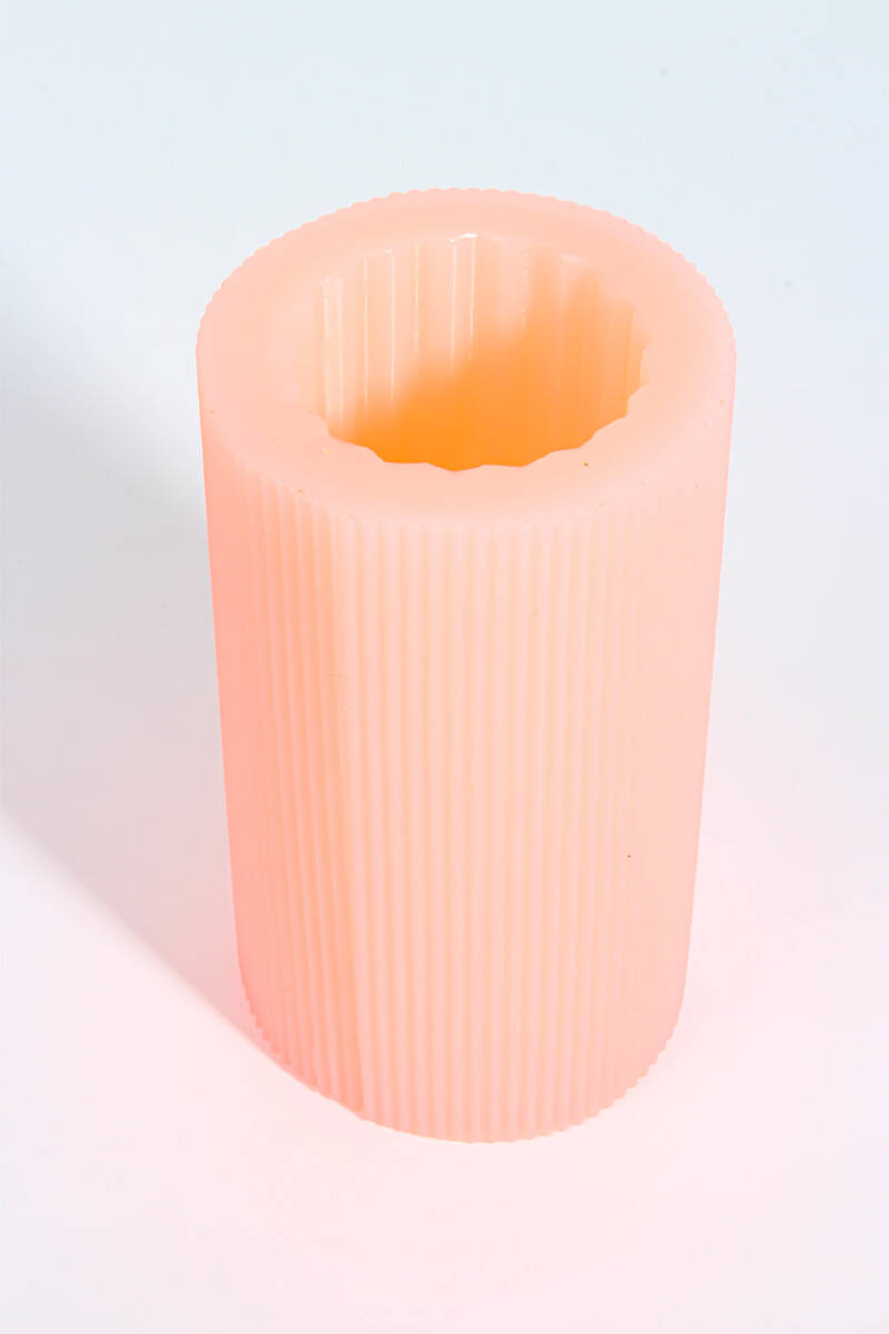 Silindir Silikon Mum Kalıbı KHM30 - 3