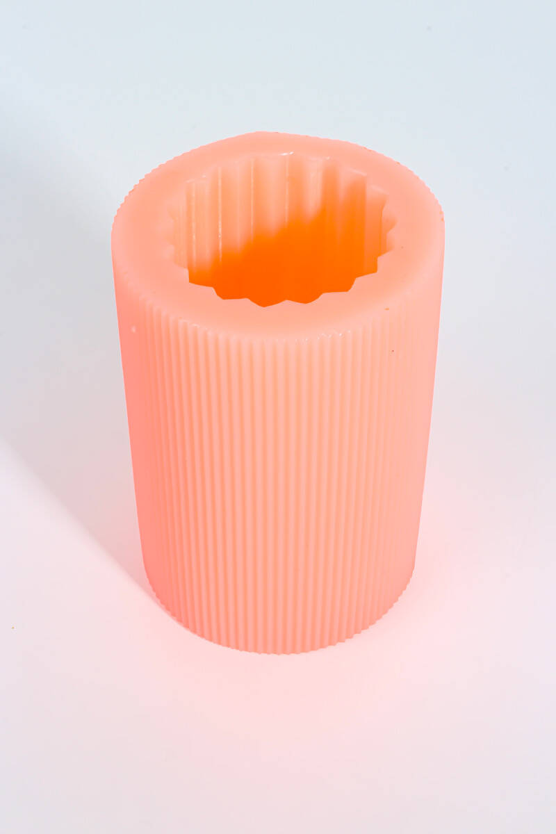 Silindir Silikon Mum Kalıbı KHM31 - 3
