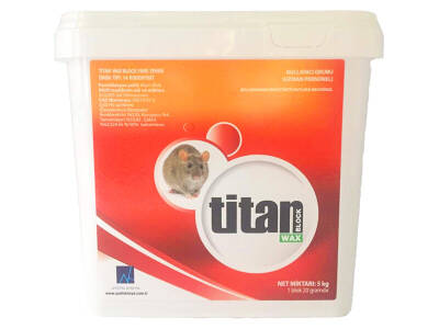 Titan Block Wax Fare Zehiri 5 KG 2 Adet - 2