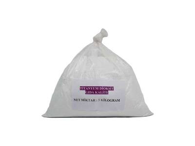 Titanyum Dioksit - Beyaz Gıda Boyası 5 KG - 1