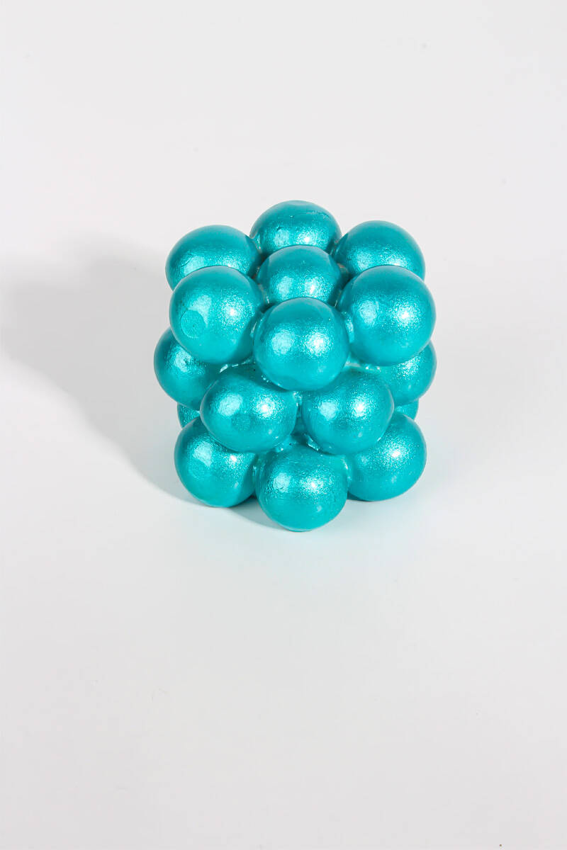 Bubble Silindir Silikon Mum Kalıbı KHM37 - 2
