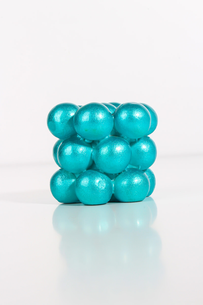 Bubble Silindir Silikon Mum Kalıbı KHM37 - 1
