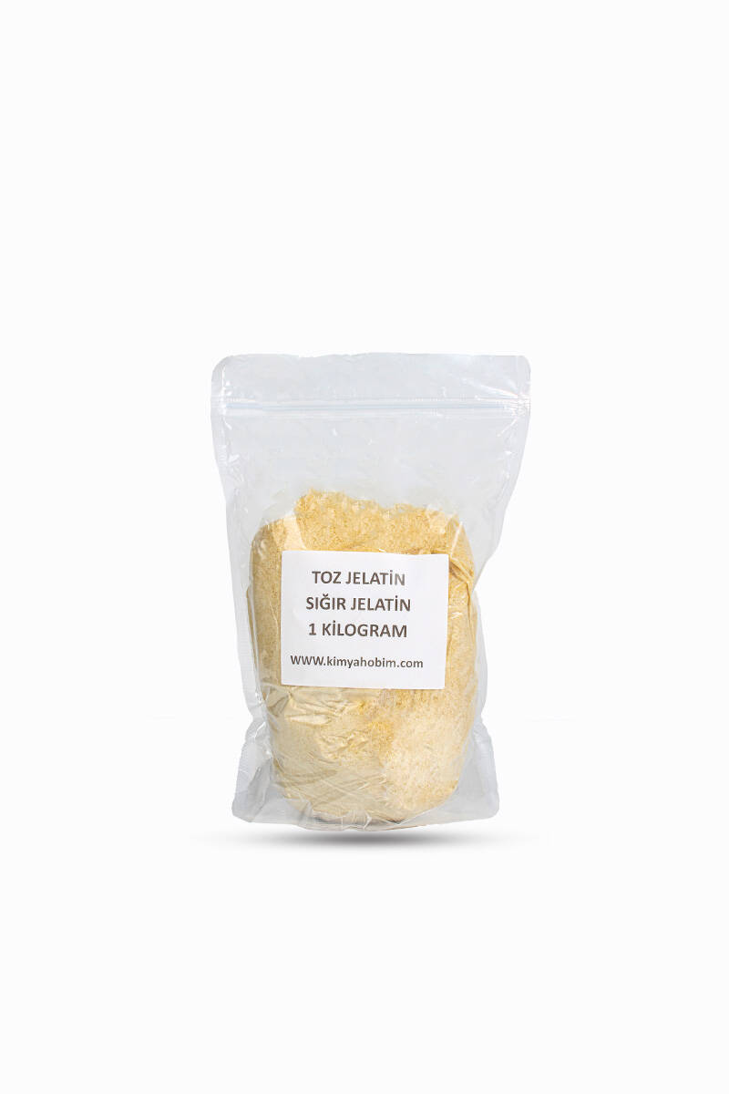 Toz Jelatin Sığır Jelatini 200 Bloom 1KG - 1