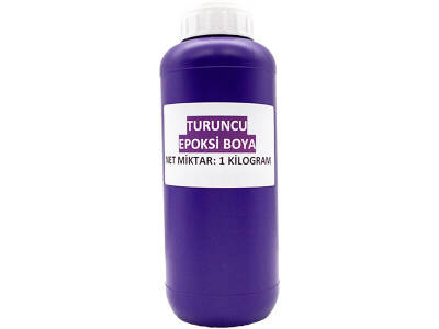 Turuncu Epoksi Boya 1 KG - 2