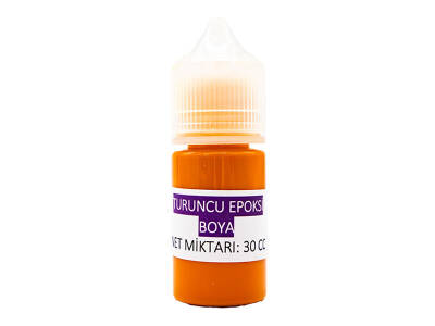 Turuncu Epoksi Boya 30CC - 1