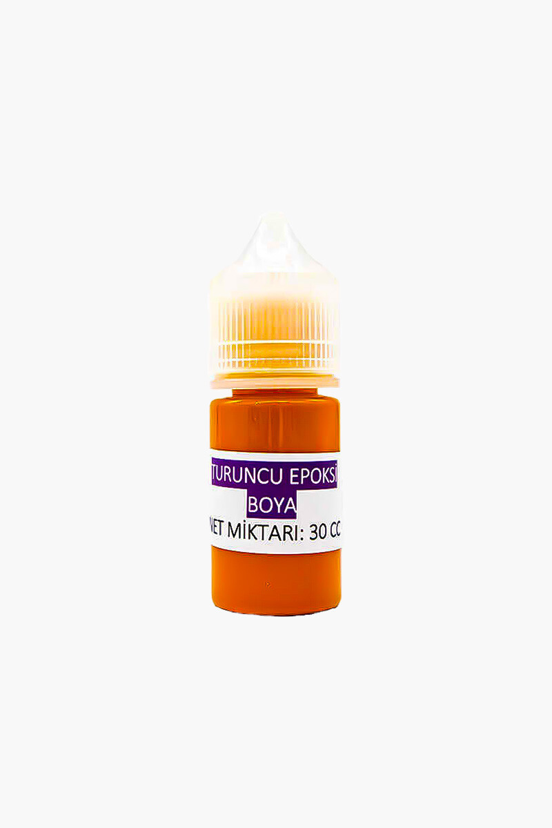 Turuncu Epoksi Boya 30CC 