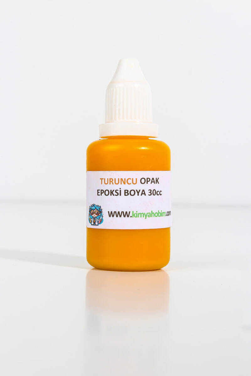Turuncu Epoksi Boya 30CC - 1